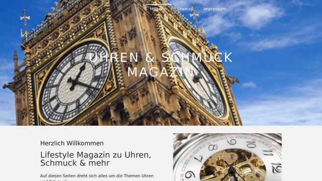 Ansicht von geschichte-der-uhr.de