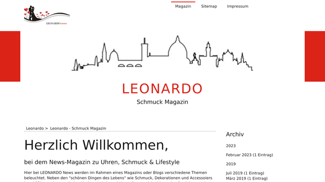 Ansicht von leonardo-news.de